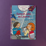 Sami et Julie au Louvre