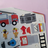 À la caserne des pompiers