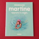 Martine apprend à nager