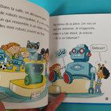 Frissons au CP. Robot poursuite !