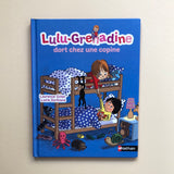 Lulu-Grenadine dort chez une copine