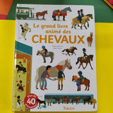 Le grand livre animé des chevaux