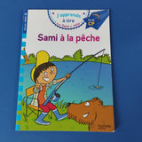 Sami et Julie. Fin de CP. Sami à la pêche