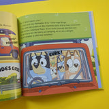 Bluey.Le trajet en voiture