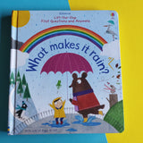 Lift-the-Flap First Questions and Answers. What Makes it Rain?