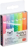 Set de 6 mini surligneurs. Teddy’s Mood