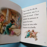 Je commence à lire avec Martine. Martine déménage