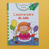 J'apprends à lire avec Sami et Julie. L'anniversaire de julie