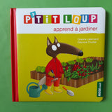 P'tit loup apprend à jardiner