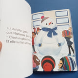 Sono in prima elementare. Nevica !