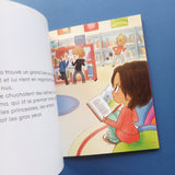 Je suis en CE1. À la bibliothèque