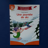 Apprendre à lire avec les Alphas. Une journée de ski