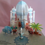 Un éléphant dans un palais de porcelaine