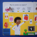 Le corps humain. Mon album aux 100 rabats