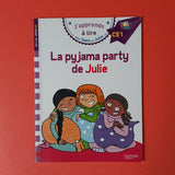 J'apprends à lire avec Sami et Julie. La pyjama party de Julie