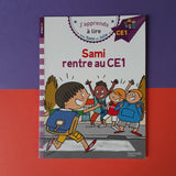J'apprends à lire avec Sami et Julie. Sami rentre au CE1