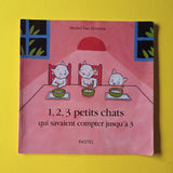 1, 2, 3 petits chats qui savaient compter jusqu'à 3