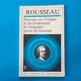 Discours sur l'origine et les fondements de l'inégalité parmi les hommes