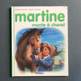 Martine monte à cheval