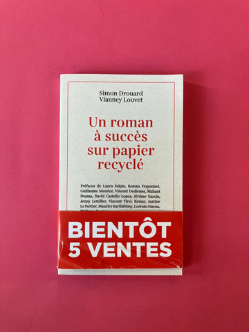 Un roman à succès sur papier recyclé