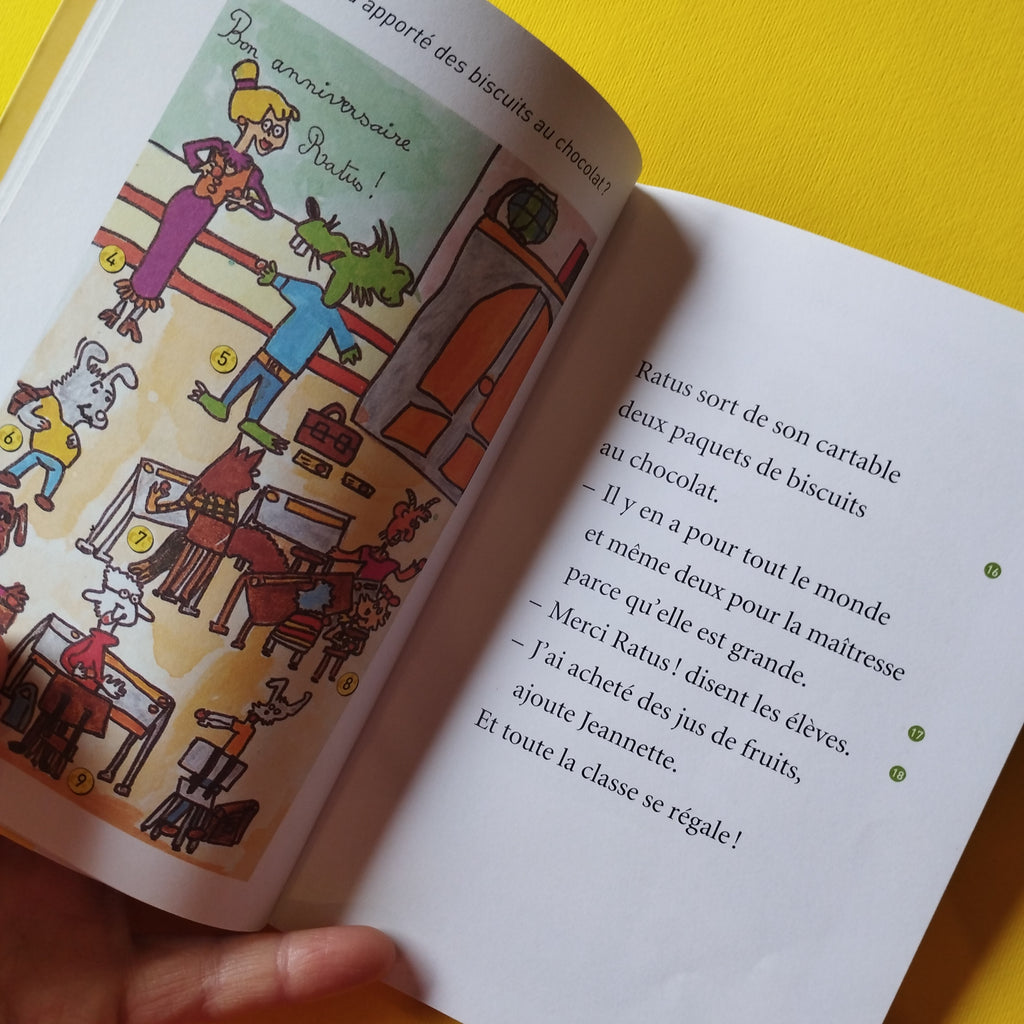 Ratus. 32. L'anniversaire de Ratus – Librairie William Crocodile