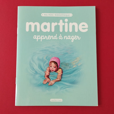Martine apprend à nager