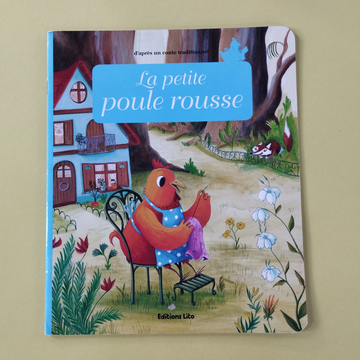 Minicontes classiques. La petite poule rousse – Librairie William Crocodile