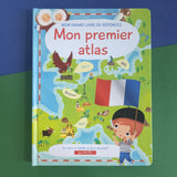 Mon premier atlas : Mon grand livre de réponse