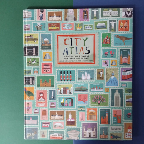 City Atlas. 30 plans de villes à parcourir pour faire le tour du monde