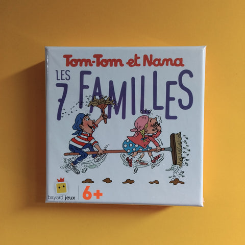 Jeu Tom-tom et Nana. Les 7 familles