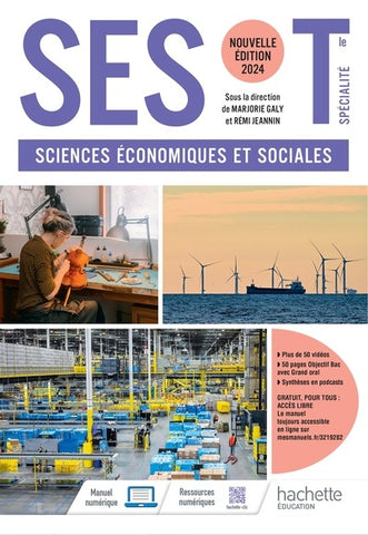 Sciences Economiques et Sociales - Enseignement de spécialité Tle