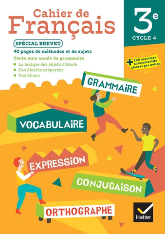 Cahier de français 3ème