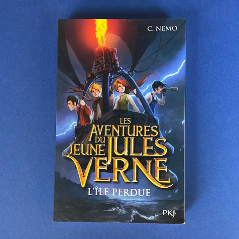 Les aventures du jeune Jules Verne. 01. L'île perdue