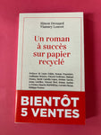 Un roman à succès sur papier recyclé
