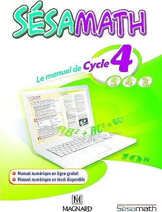 SESAMATH Il Manuale del Ciclo 4 (5°/4°/3°)