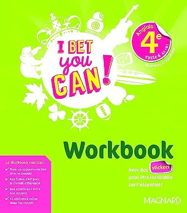 I Bet You Can! 4e. Workbook