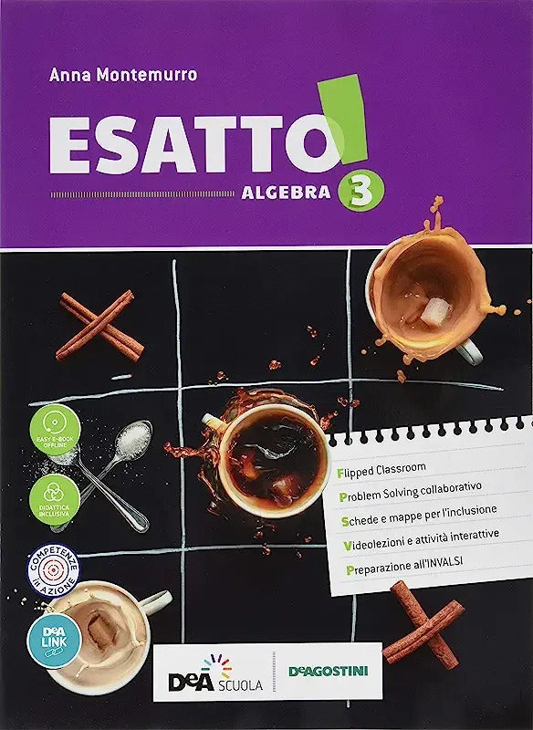 MATEMATICA IN AZIONE 4ED. - CONF. ALGEBRA 3 + GEOMETRIA 3 (LDM) (9788808967015) + Copertine + Il Tuo Libro Scolastico Copertinato Con Articoli Di Cartoleria Per La Scuola