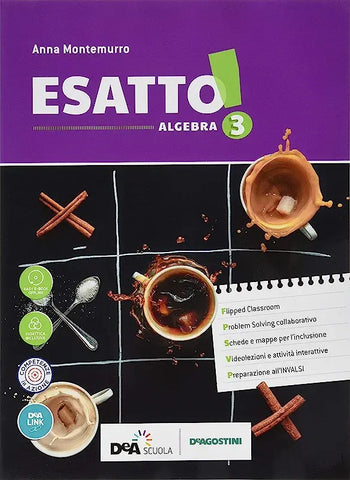 ESATTO! Edizione Tematica - Algebra 3 + Geometria 3 + Quaderno operativo 3 + Prontuario 3 + Easy eBook (su DVD) + eBookA
