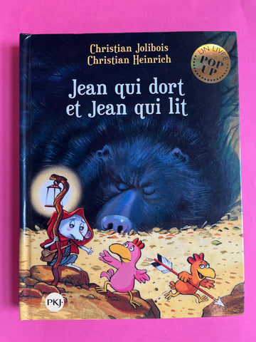 Jean qui dort et Jean qui lit. Un livre pop-up