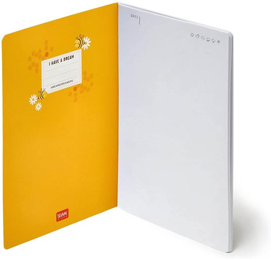 Cahier A5 à Pages Blanches - 80 Pages Papier 100g/m², Motif Étoiles | Idéal Notes, Carnet - 4