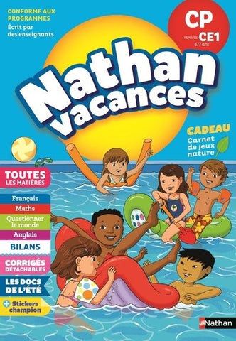 Nathan Vacances. CP vers CE1