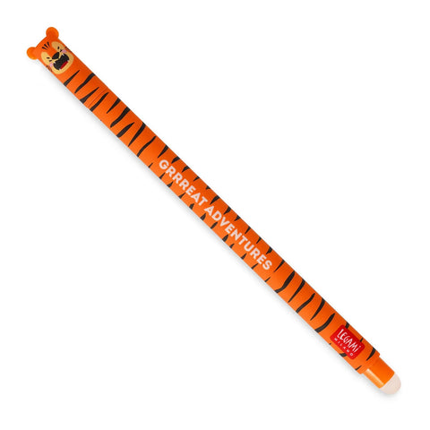 Stylo à encre gel effaçable tigre