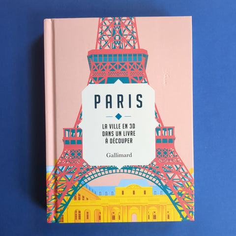 Paris : Le ville en 3D dans un livre à découper