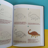 Le livre pour dessiner les dinosaures le + facile du monde