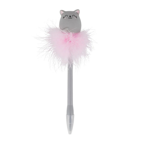 Stylo à bille lumineux Kitty - writting is magic