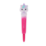 Stylo à encre gel Antistress. Squeezies. Licorne