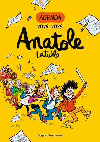 Agenda scolaire 2025-2026. Anatole Latuile