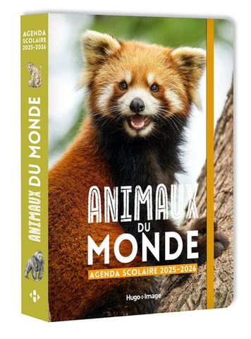 Agenda scolaire 2025-2026. Animaux du monde