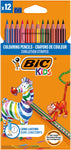Lot de 12 crayons de couleurs