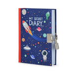 Journal intime avec cadenas. Espace. My Secret Diary.